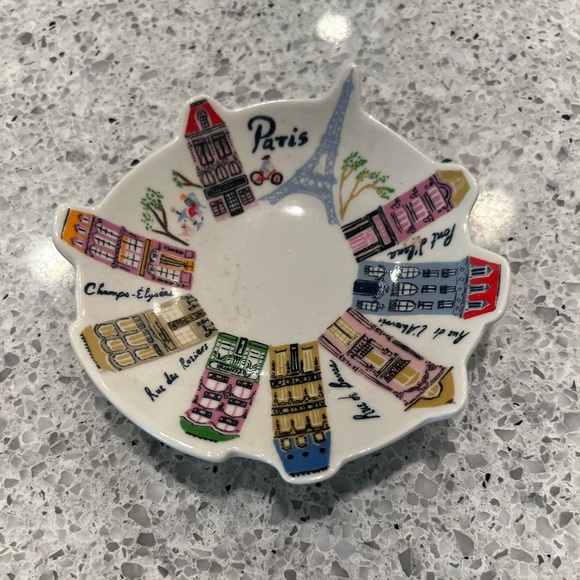 Danielle Kroll Ode to Paris Trinket Dish - Picture 2 of 3